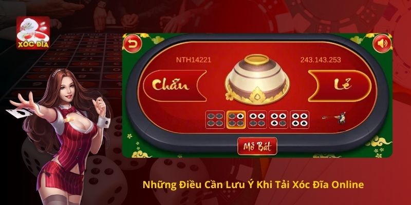Những Điều Cần Lưu Ý Khi Tải Xóc Đĩa Online