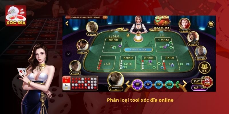 Phân loại tool xóc đĩa online