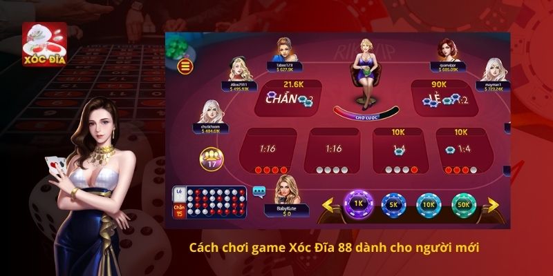 Cách chơi game Xóc Đĩa 88 dành cho người mới
