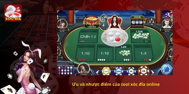 Ưu và nhược điểm của tool xóc đĩa online